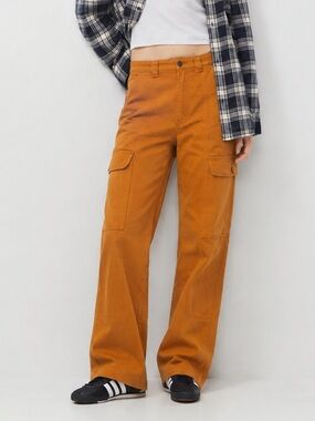Billabong Unity Cargo Pants Rust Orange Size 26 NWOT